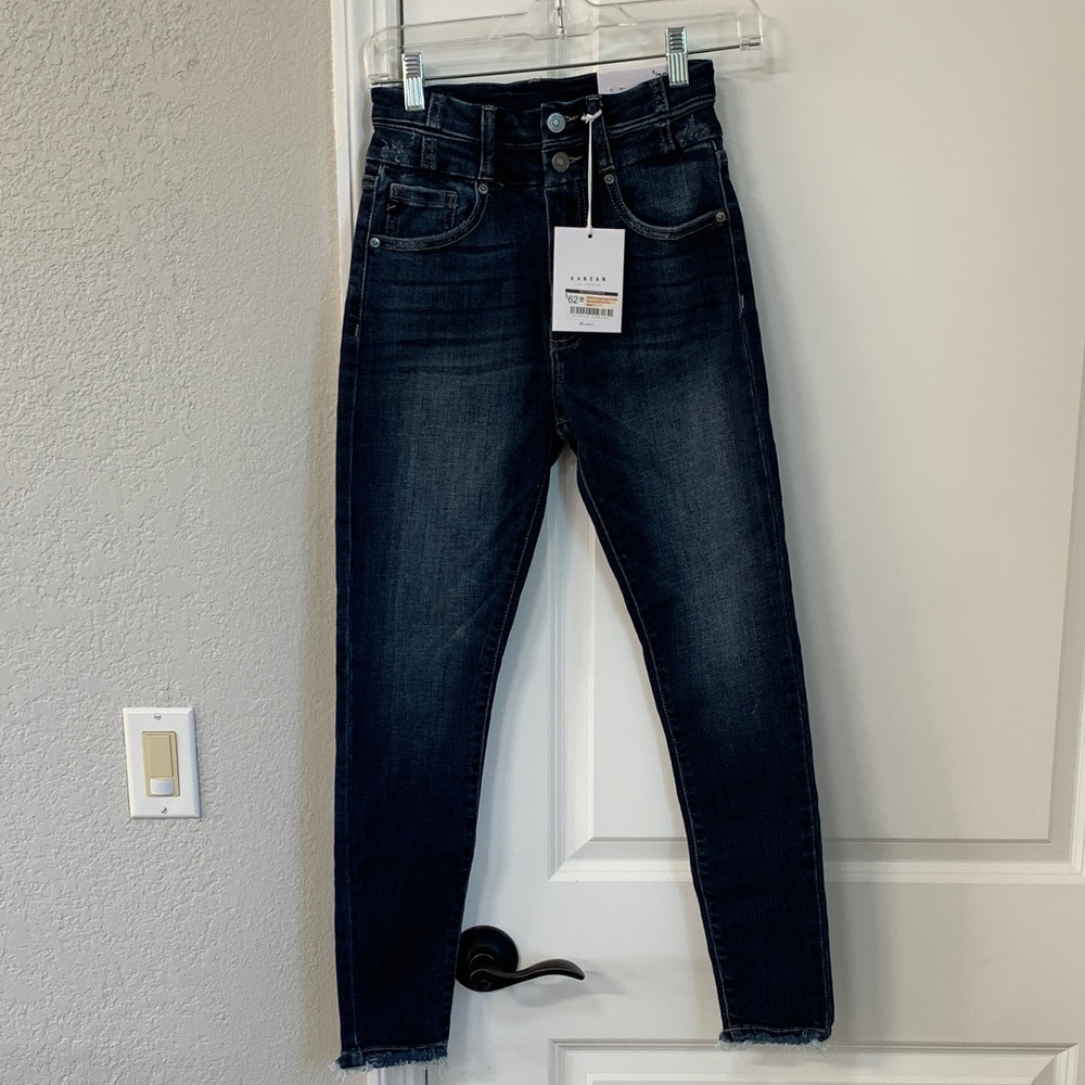 KanCan High Rise Ankle Skinny Skinny Jeans